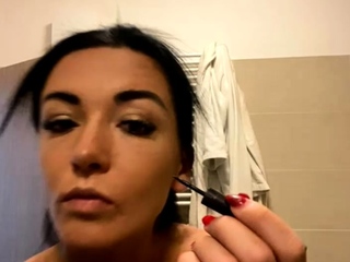 Hottest brunette solo webcam masturbation 2